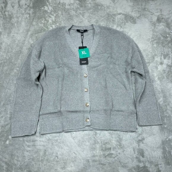 Hudson Los Angeles Cotton Buttondown Cardigan XL Womens Sweater d0091 - Picture 2 of 9